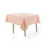 Toalha de Mesa Quadrada 4 Lugares Jacquard Beatrice Salmão Karsten - 1
