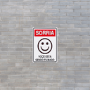 Ver imagem 3 de Combo 6 Placas De Sinalização Sorria Você Está Sendo Filmado 15x20 Acesso - P-26 F9e