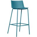 Ver imagem 3 de Kit 4 Banquetas Ipanema Média Fratini 86,50 Cm (altura) em Polipropileno Base Aço Azul Sonho