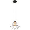 Ver imagem 3 de Cupula de Aramado Diamante Preto para Pendente e Abajur G
