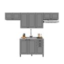 Ver imagem 3 de Cozinha Americana Modulada Compacta 5 Peças Paris