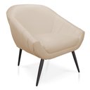 Ver imagem 5 de Kit 01 Namoradeira 02 Lugares e 01 Poltrona Giovana Corino Pés Palito de Ferro - D'Rossi