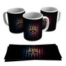 Caneca Barcelona Escudo Barça Time Brasão Futebol Distintivo - 1