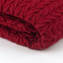 Ver imagem 3 de Manta de Tricot Neville Vermelha Blue Gardenia
