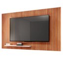 Ver imagem 3 de Painel para TV até 70 Polegadas MDF 180CMX120CM Frisos Decorativos Valença Marrom