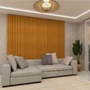 Ver imagem 2 de Placa Painel Ripado Nobre 250cm x 250cm Gelius Naturale