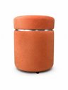 Ver imagem 1 de Kit de Puff com Cinta Superior Prata Terracota Veludo - Let Móveis