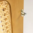 Ver imagem 5 de Cômoda Infantil Feliz 4 Gavetas Madeira Maciça com Porta de Tela Trançada