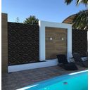 Ver imagem 3 de Kit com 54 Placas 3d Adesivas Revestimento Areas Externas