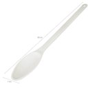 Ver imagem 4 de 12 Colheres para Cozinha Industrial 59cm Plásticas Brancas Mexer Alimentos Restaurantes