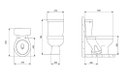 Ver imagem 2 de Caixa para Acoplar Ecoflush 3/6 Lts Acion. Lateral Art/Acesso Branco Incepa