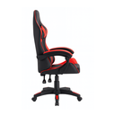 Ver imagem 3 de Cadeira Gamer Escritório Reclinável Ergonômica Giratória com Rodinhas X-on - Vermelha