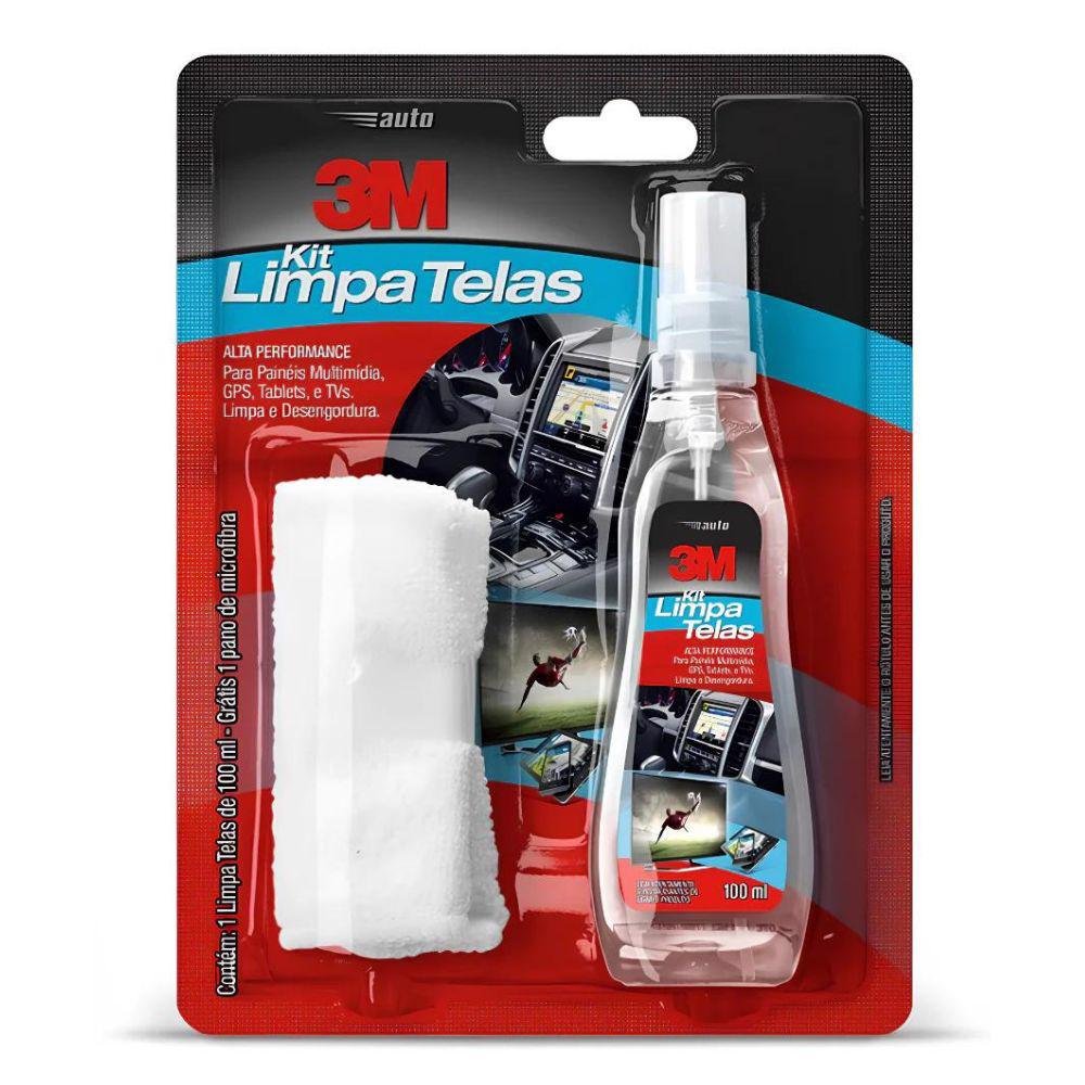 Kit 3m Limpa Telas de Lcd 100ml