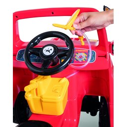 Carrinho Passeio e Pedal Diipi Bombeiro - Calesita - 10