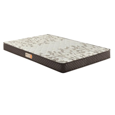 Colchão Casal ECOFLEX DE CASAL ECOLINE D26 138x188x14cm - Cinza Bordado D26 CASAL CINZA BORDADO Ma