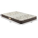 Ver imagem 2 de Colchão Casal ECOFLEX DE CASAL ECOLINE D26 138x188x14cm - Cinza Bordado D26 CASAL CINZA BORDADO Ma