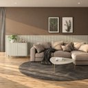 Ver imagem 4 de Painel Ripado Smart 400x120 cm (sem Furo) Incolar Luna