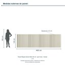 Ver imagem 3 de Painel Ripado Smart 400x120 cm (sem Furo) Incolar Luna