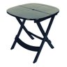 Mesa Dobrável De Plástico Resistente Prática Barata:Preta - 4