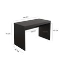 Ver imagem 6 de Escrivaninha Mesa Escritório Mesa Cáli Office Estudo