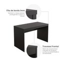 Ver imagem 7 de Escrivaninha Mesa Escritório Office 120cm Cali Preto