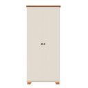 Ver imagem 2 de Armário Multiuso Pés e Tampo em Madeira Maciça Ananda CabeCasa MadeiraOriginals Off White/Mel 100% MDF
