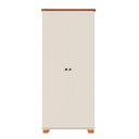 Ver imagem 2 de Armário Multiuso Pés e Tampo em Madeira Maciça Ananda CabeCasa MadeiraOriginals Off White/Mel 100% MDF