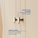 Ver imagem 7 de Armário Multiuso Pés e Tampo em Madeira Maciça Ananda CabeCasa MadeiraOriginals