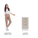 Ver imagem 5 de Balcão 40 Cm 3 Gavetas Branco/crema Agata Madesa