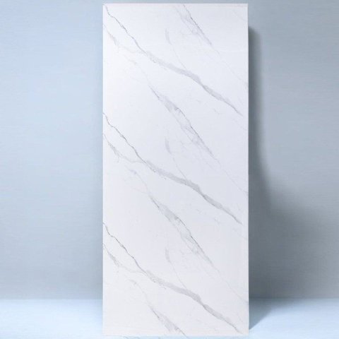 Placa Vinílica Marmorizada 3mm Bianco 2,75x1,20m (3,30m²/Placa) Branco Graddus