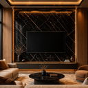 Ver imagem 3 de Placa Vinílica Marmorizada 3mm Nero D'Oro 2,75x1,20m (3,30m²/Placa) Preto Graddus