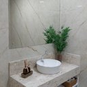 Ver imagem 4 de Placa Vinílica Marmorizada 3mm Crema 2,75x1,20m (3,30m²/Placa) Bege Graddus