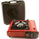 Ver imagem 5 de Fogareiro Portátil para Camping a Gás Butano com Acendimento Automático e Maleta