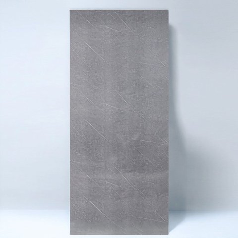 Placa Vinílica Marmorizada Onice Griggio Grpvmogg 2,75x1,20m (3,30m²/Placa) Cinza Graddus