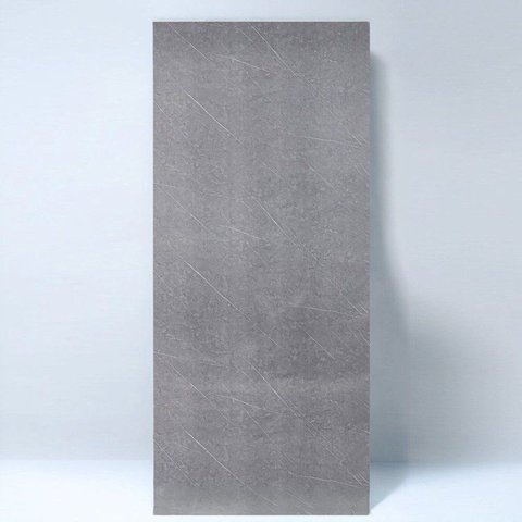 Placa Vinílica Marmorizada 3mm Onice Griggio 2,75x1,20m (3,30m²/Placa) Cinza Graddus
