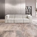 Ver imagem 2 de Sofá Modular 3 Lugares Bouclé