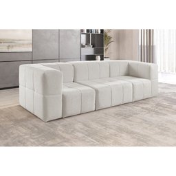 Sofá Modular  3 Lugares Bouclé - 5