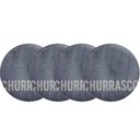 Ver imagem 2 de Kit 4 Pratos Rasos Tramontina Churrasco Stone Porcelana 28cm