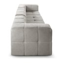 Ver imagem 7 de Sofá Modular 3 Lugares Bouclé Cinza