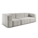 Ver imagem 6 de Sofá Modular 3 Lugares Bouclé Cinza