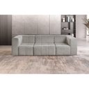 Ver imagem 2 de Sofá Modular 3 Lugares Bouclé