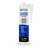 Silicone Acetico Preto Produto Importado 253g - 1