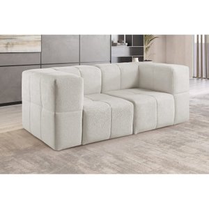 Sofá Modular  2 Lugares Bouclé