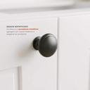 Ver imagem 6 de Cozinha Compacta 5 Peças 2 Balcões com Tampo 2 Armários Aéreos e Cristaleira em MDF Sevilha Branco/Carvalho