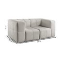 Ver imagem 4 de Sofá Modular 2 Lugares Bouclé