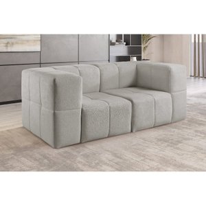Sofá Modular 2 Lugares Bouclé