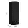 Freezer/Refrigerador Vertical Gpc-57 Te Pr 127v - 2