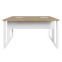 Ver imagem 5 de Mesa de Trabalho para Escritório 2 Lugares Mac Bra 1,35m F5