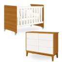 Ver imagem 3 de Quarto de Bebê Berço Evolution + Cômoda 6 Gvts + Colchão Savana