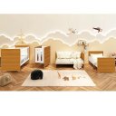 Ver imagem 2 de Quarto de Bebê Berço Evolution + Cômoda 6 Gvts + Colchão Savana